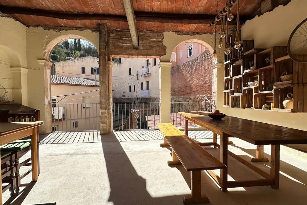 Habitacion Montgros En Casa Cami De Les Aiguees Monistrol De Montserrat Eksteriør billede